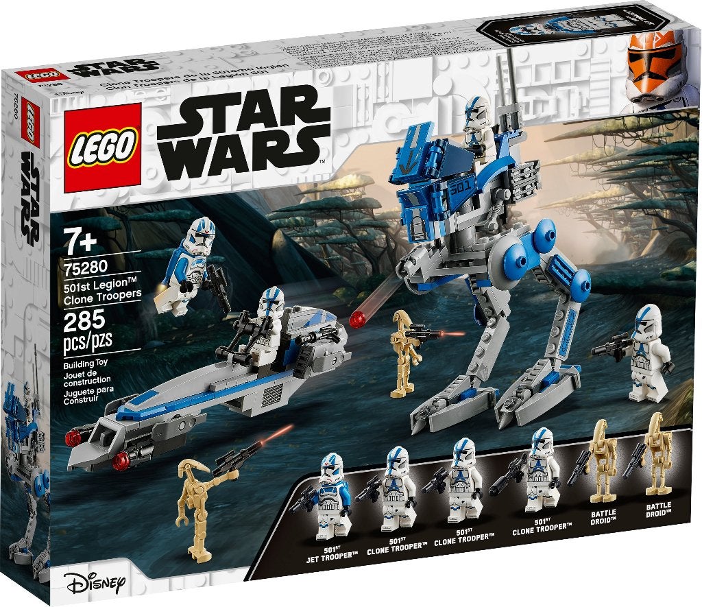 LEGO STAR WARS 75280 501st Legion Clone Troopers nieuw, Star Wars, Lego, Nieuw, Ophalen of Verzenden