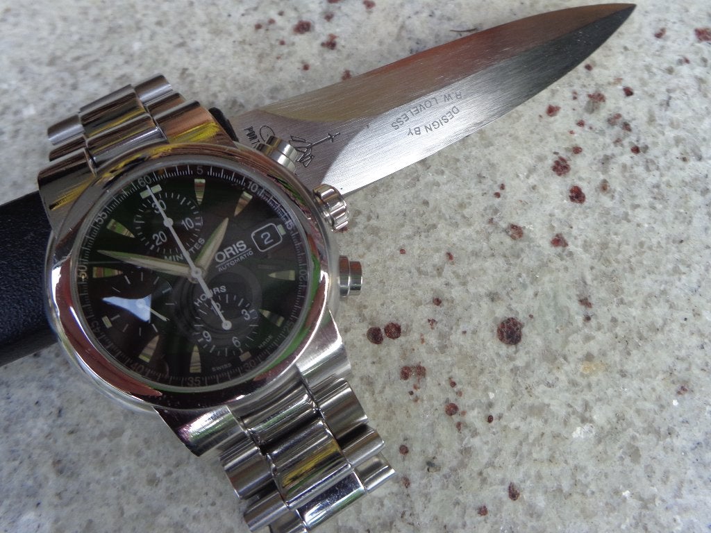 ORIS Chrono "TT1", Handtassen en Accessoires, Ophalen of Verzenden, Staal, Staal, Rolex