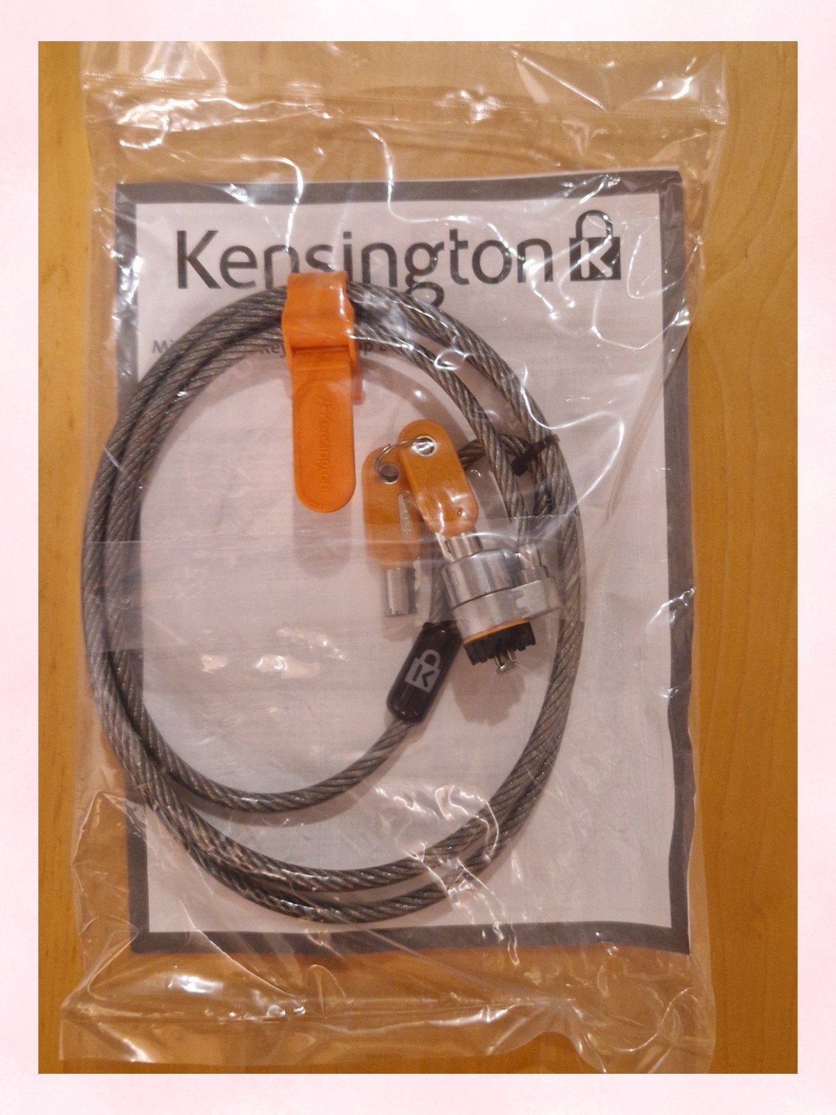 Nouveau câble antivol pour ordinateur portable Kensington, Informatique & Logiciels, Pc & Câble réseau, Enlèvement ou Envoi