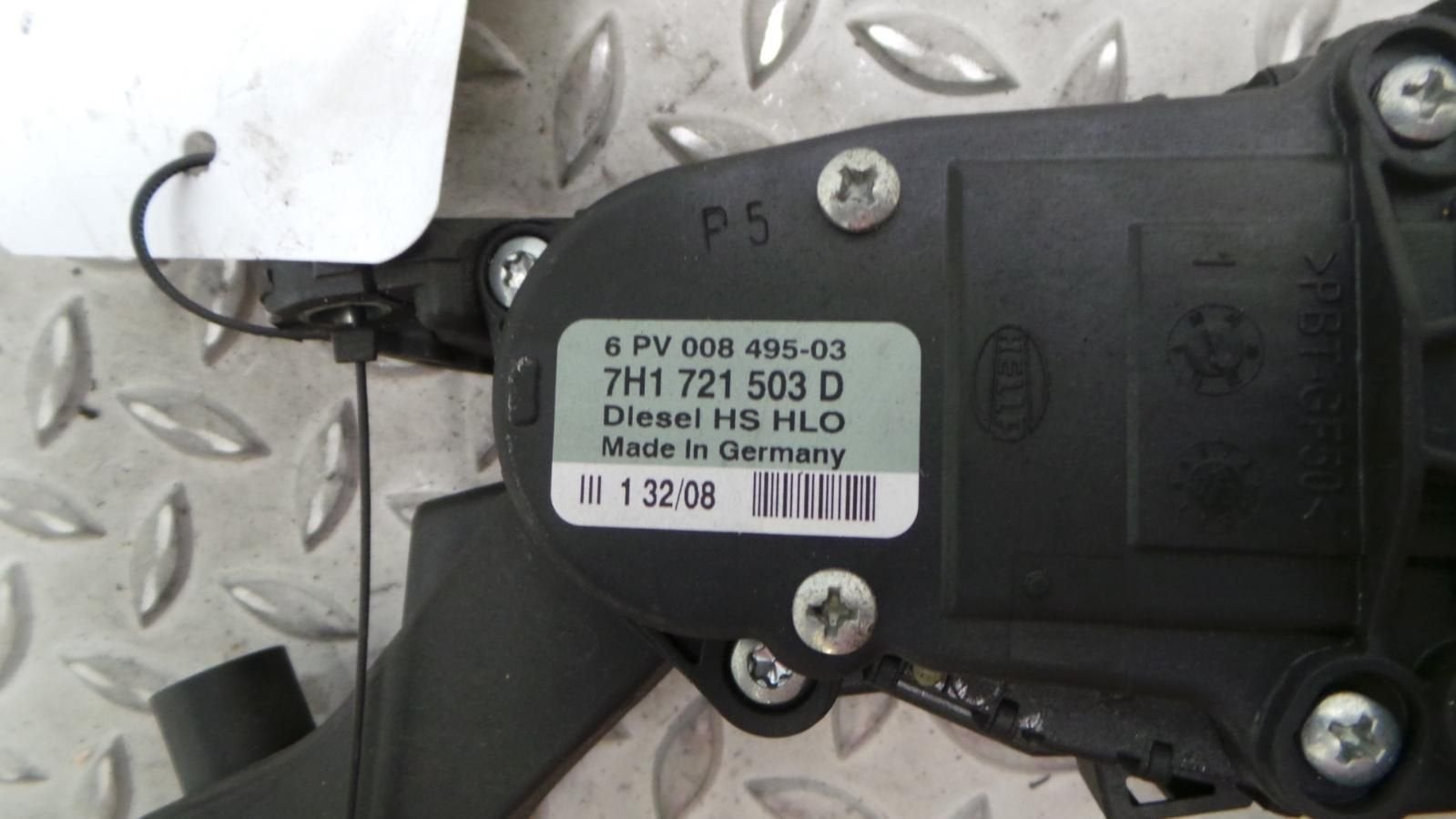 VOLKSWAGEN TRANSPORTER DOKA LR GASPEDAAL SENSOR 2010, Enlèvement ou Envoi, Utilisé, ARN reconnu