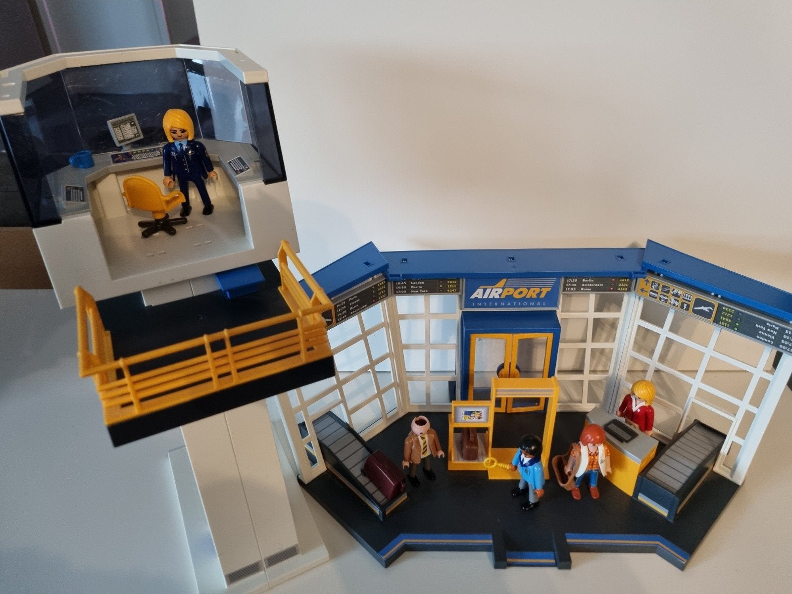 Playmobil vliegveld, Ophalen, Gebruikt