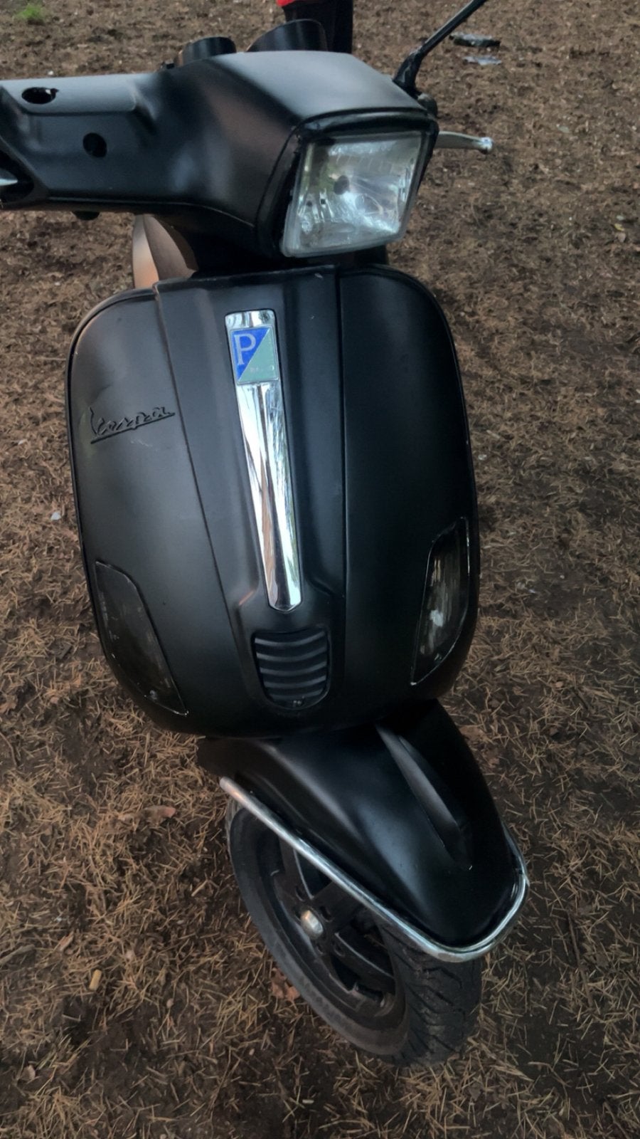 Vespa s50 mat zwart, Fietsen en Brommers, Gebruikt, Ophalen of Verzenden, Benzine, 50 cc