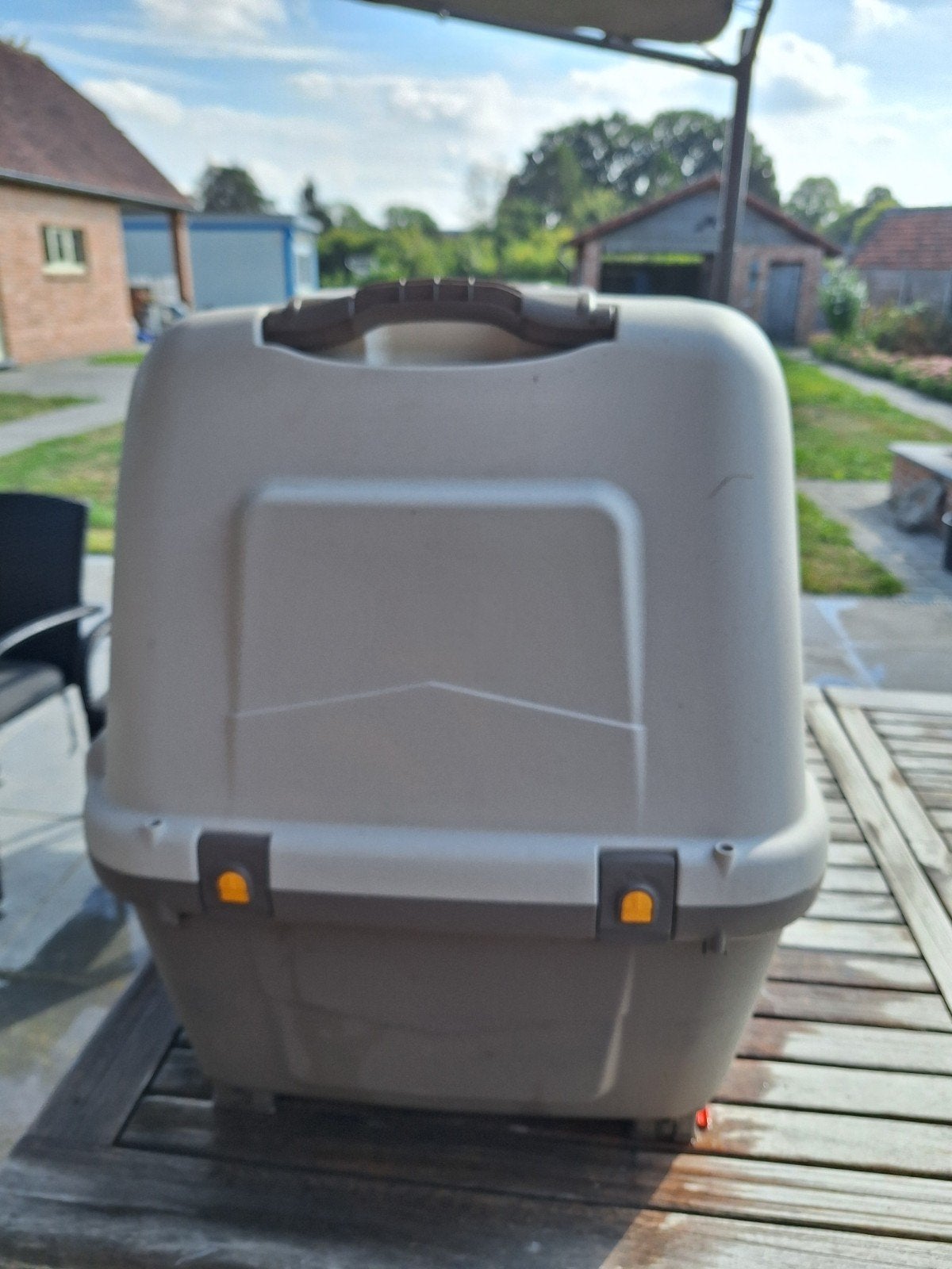 autobench, Dieren en Toebehoren, Hondenbenches, Ophalen, Zo goed als nieuw
