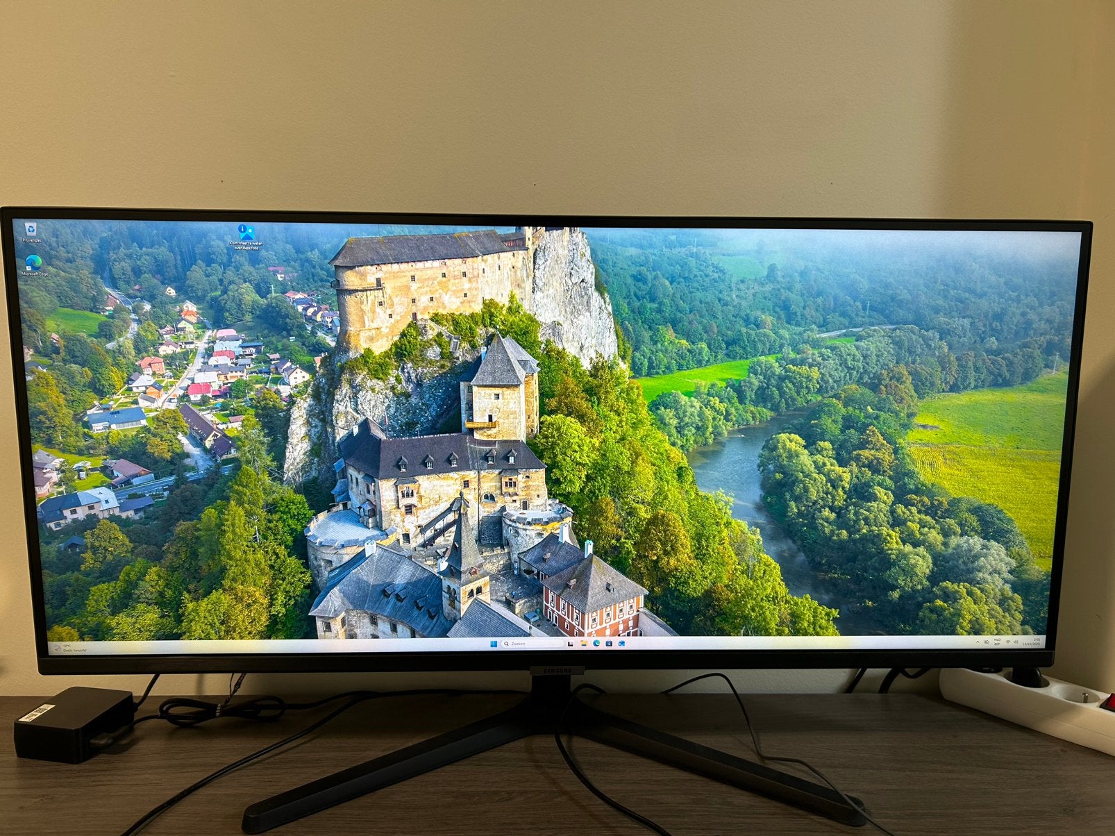 Samsung S34C500GAU 34” ultrawide monitor – Zo goed als nieuw, Ophalen, 3 tot 5 ms, VA, Zo goed als nieuw