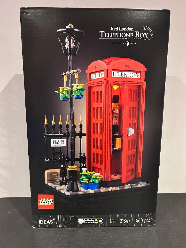 Lego Rode Londense telefooncel, Ophalen, Lego, Nieuw, Compleet