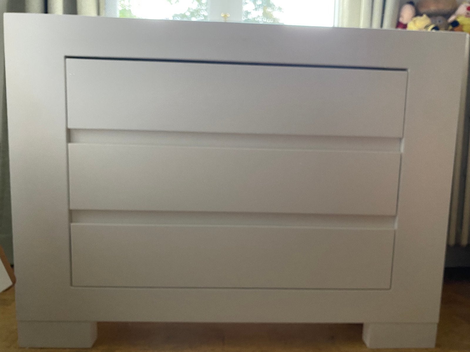 Witte ladenkast / commode, Kinderen en Baby's, Kinderkamer | Commodes en Kasten, Ophalen, Gebruikt, Commode