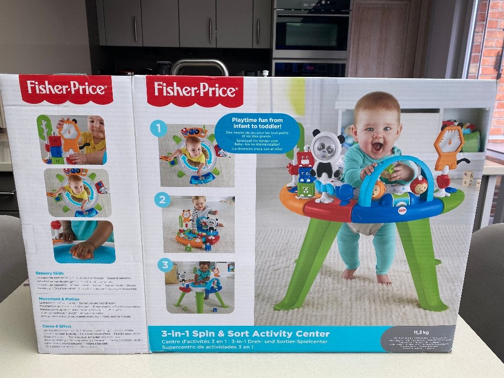 Fisher-Price 3in1 Spin&Sort, Enfants & Bébés, Jouets | Fisher-Price, Enlèvement, Comme neuf, Set de jeu