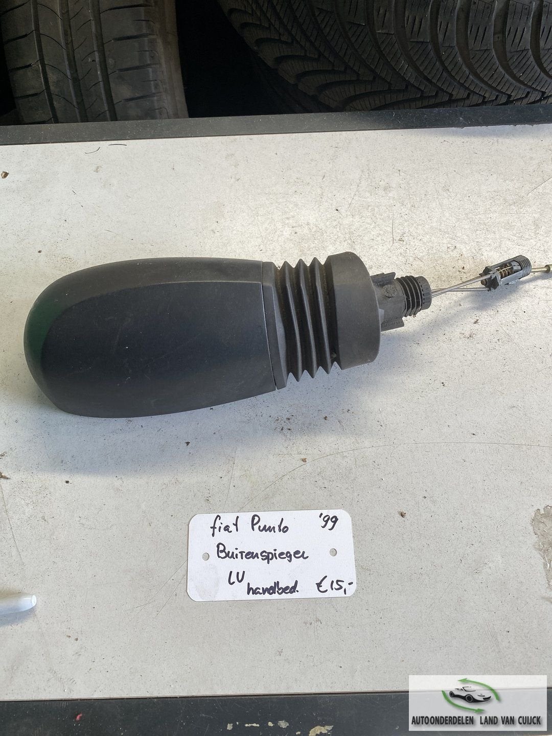 Fiat Punto Buitenspiegel Linksvoor handbediend, -, Utilisé, -, -