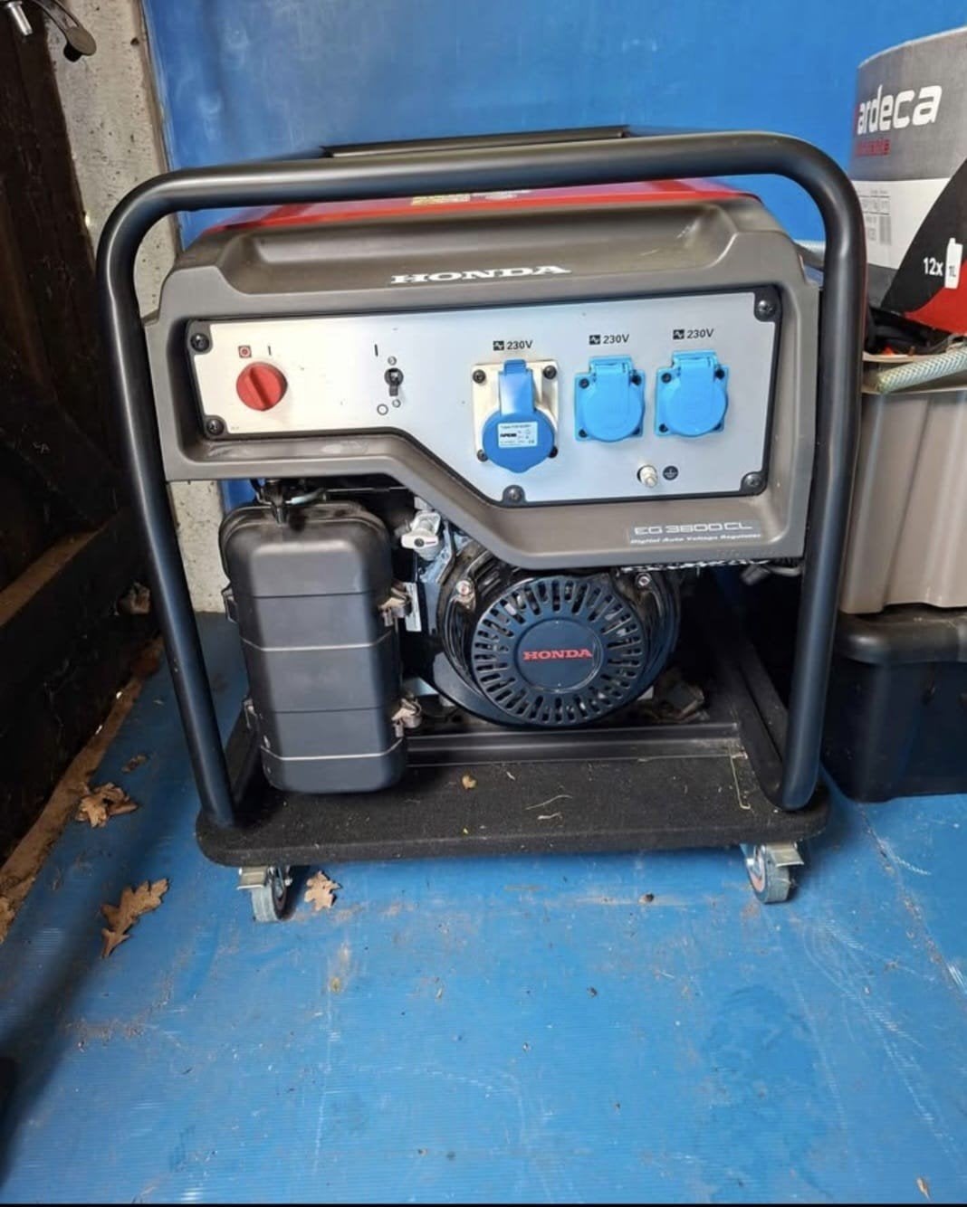Generator honda, Ophalen, Honda
