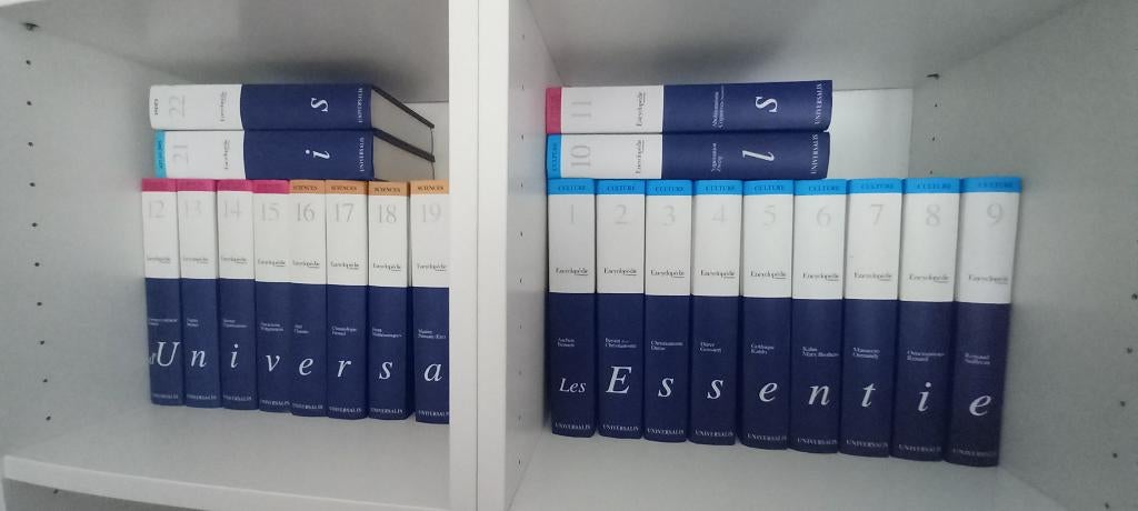 Encyclopédie Universalis, Livres, Enlèvement, Comme neuf, Série complète