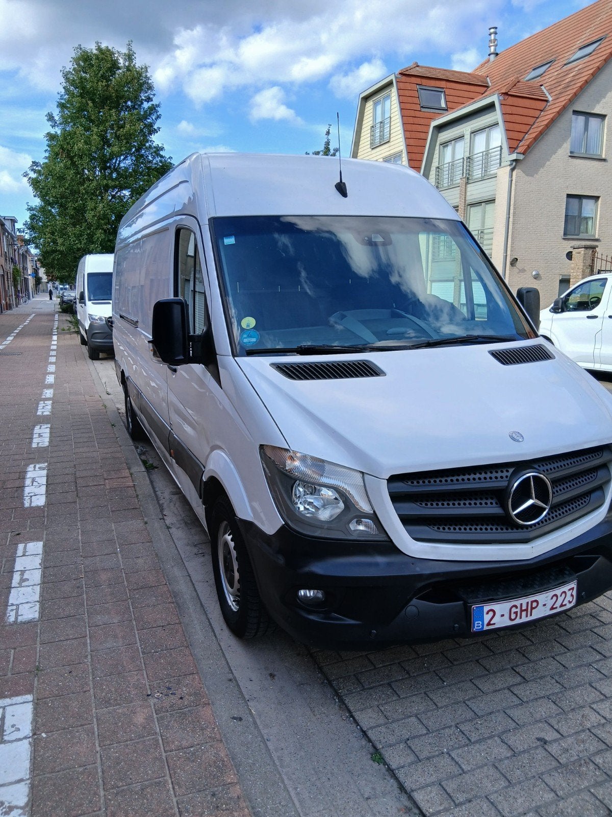 Mercedes Sprinter te koop, Auto's, Achterwielaandrijving, 4 cilinders, Wit, Particulier