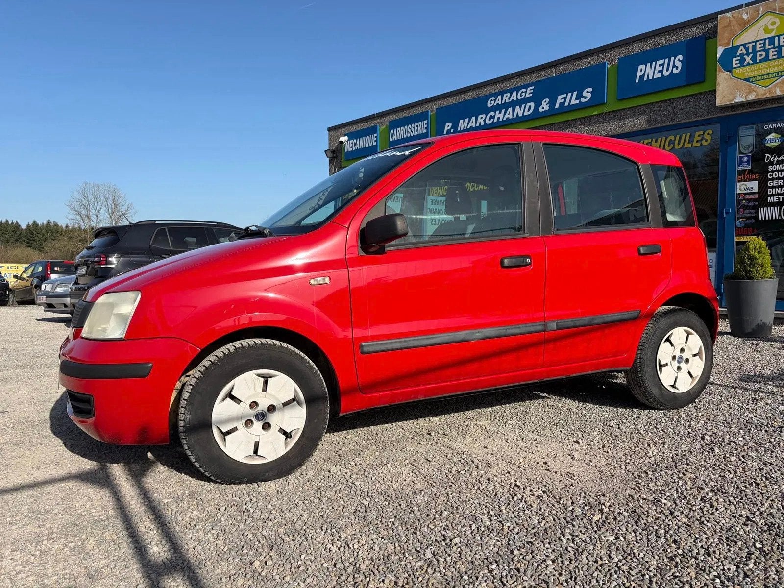 Fiat Panda, Autos, Fiat, Rouge, Achat, ABS, Boîte manuelle