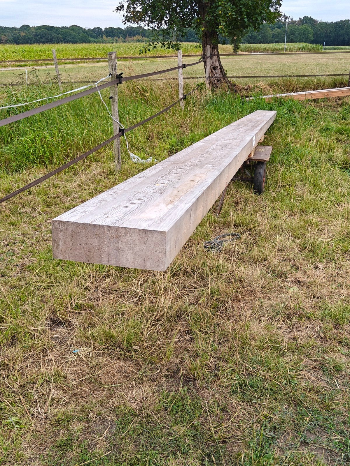 gelamineerde balk 9 meter, Ophalen, Zo goed als nieuw