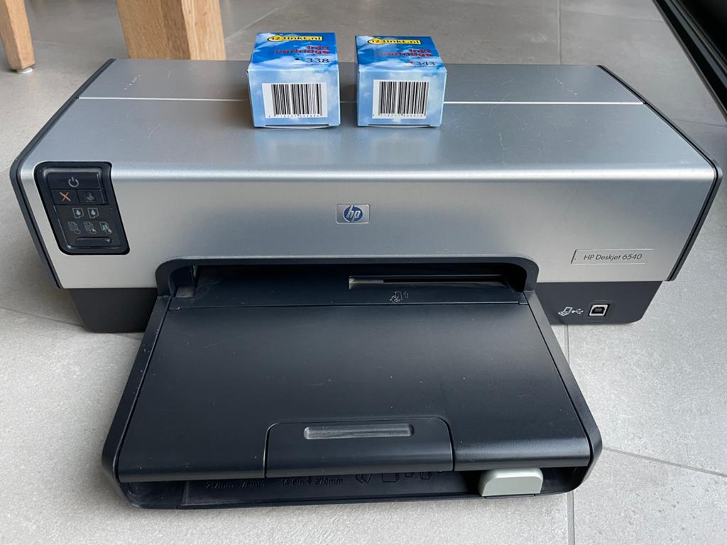 HP deskjet kleurenprinter, Ophalen, Zo goed als nieuw, Printer