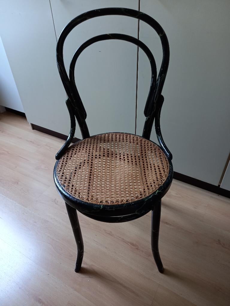 Stoel Thonet, Ophalen, Gebruikt, Hout, Vier