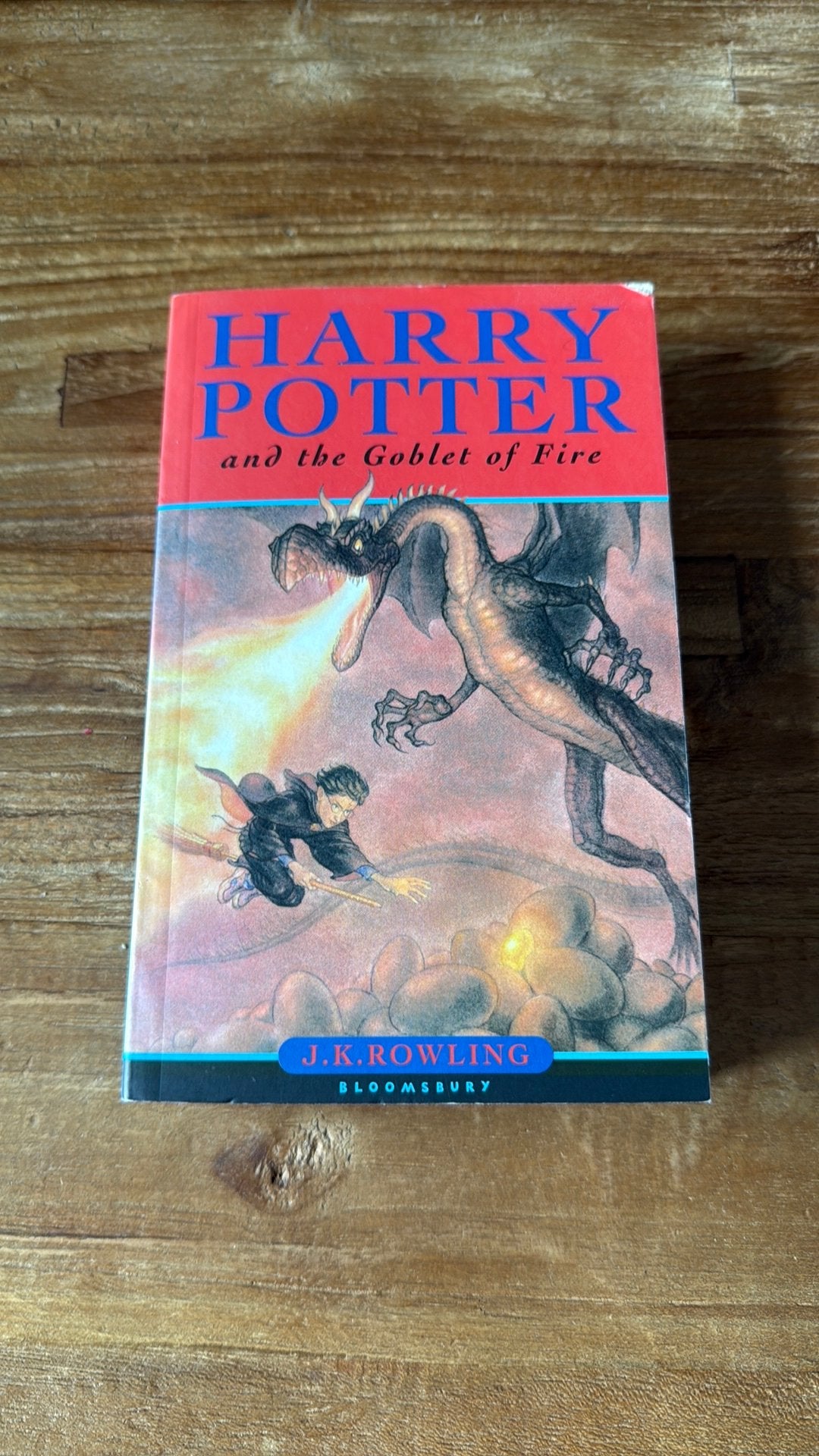 Harry Potter et la Coupe de feu, Enlèvement, Comme neuf