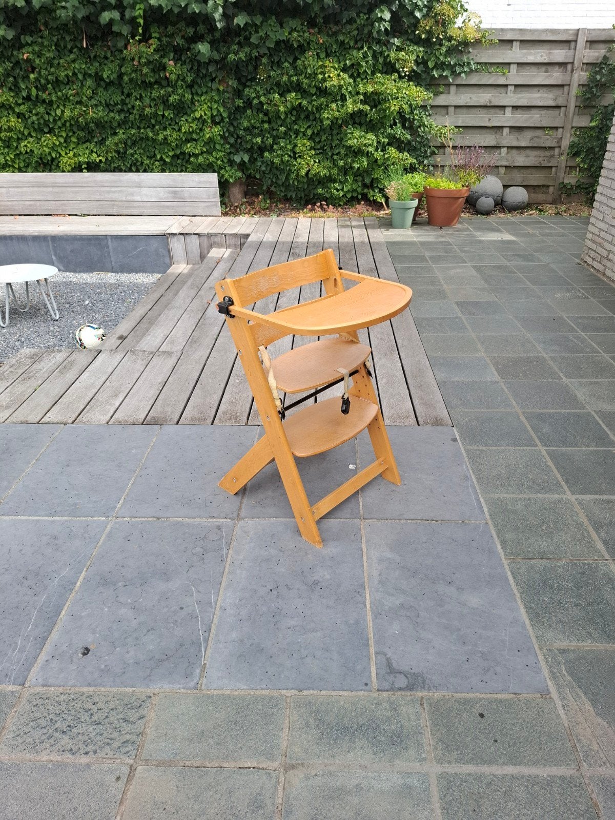 Kinderstoel, Ophalen