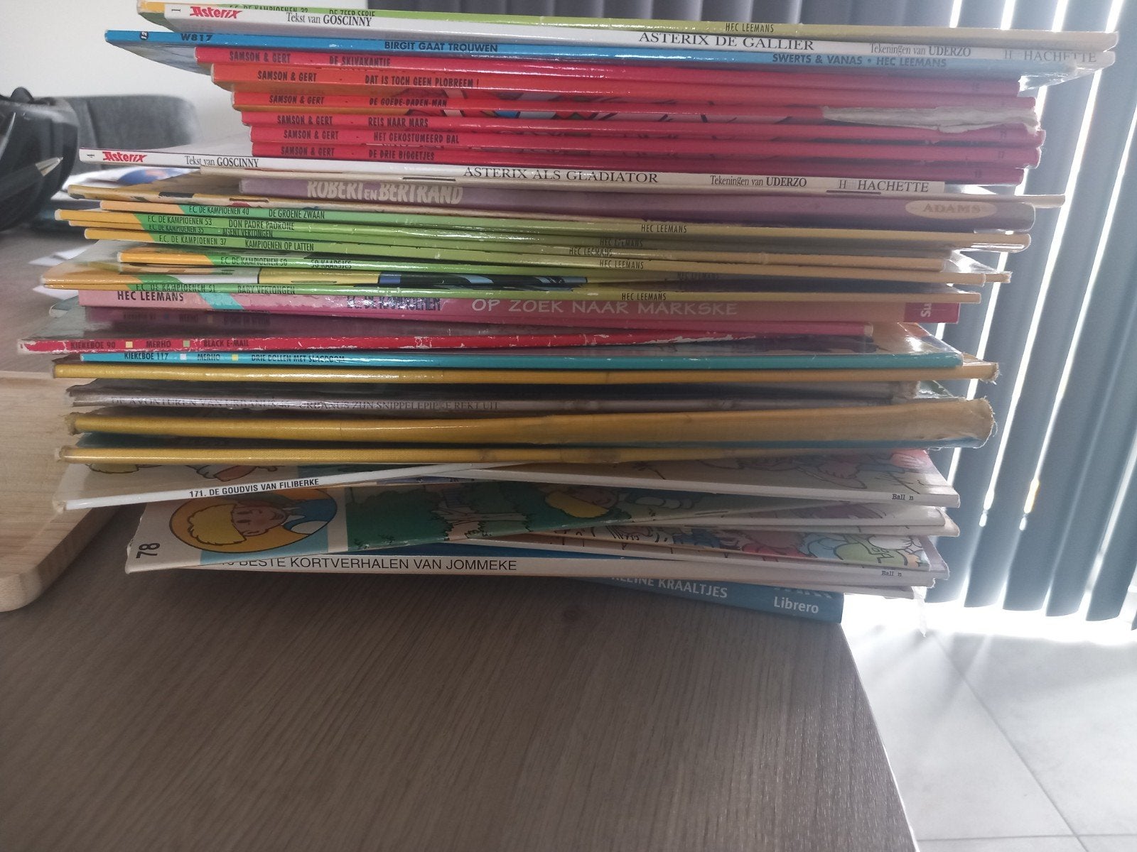 strips (samson&gert - fc de kampioenen - asterix & obelix), Livres, BD, Plusieurs BD, Enlèvement ou Envoi, Utilisé