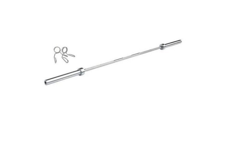 Nieuwe Olympische halterstang 220 cm 50 mm + Sluitingen, Ophalen, Gebruikt, Benen, Overige typen