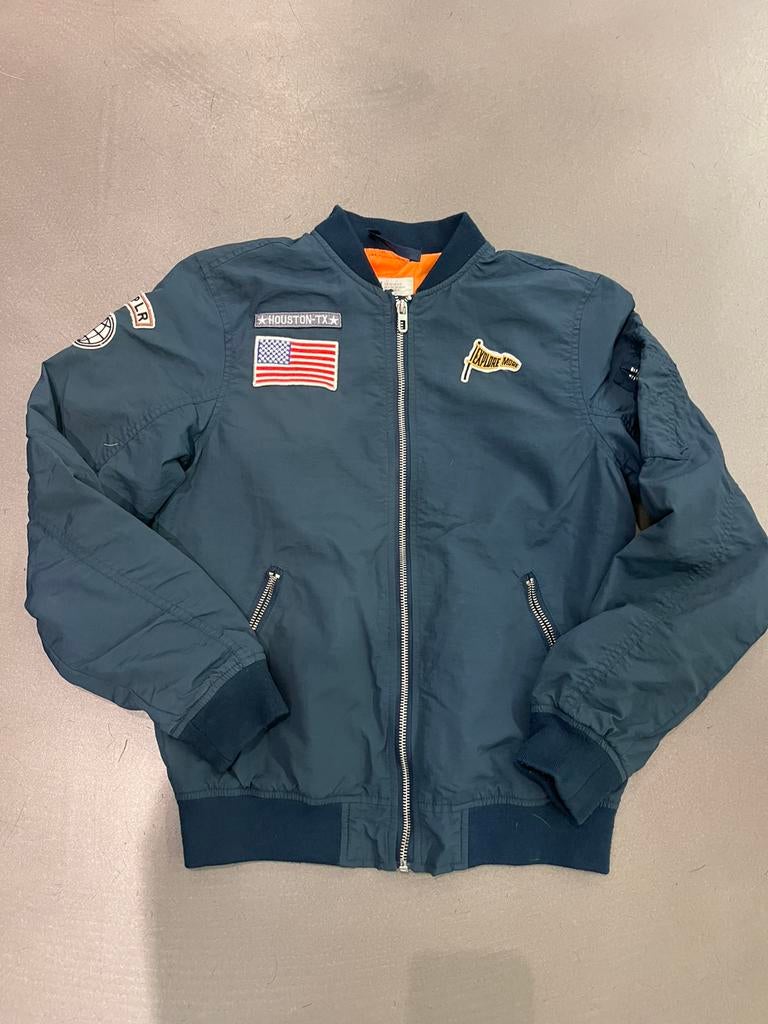 Blouson aviateur H&M taille 152/12 ans, Enlèvement ou Envoi, Comme neuf, Garçon ou Fille, Manteau