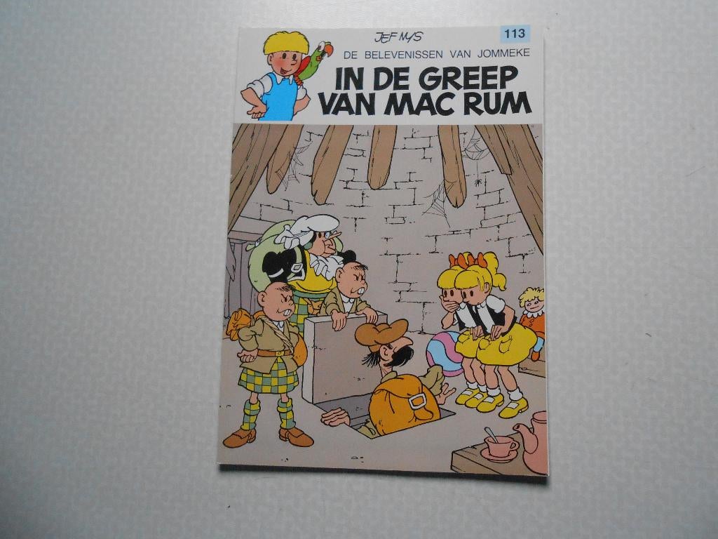 Jommeke 113 In de greep van Mac Rum  1997., Neuf, Enlèvement ou Envoi, Une BD, Jef Nijs