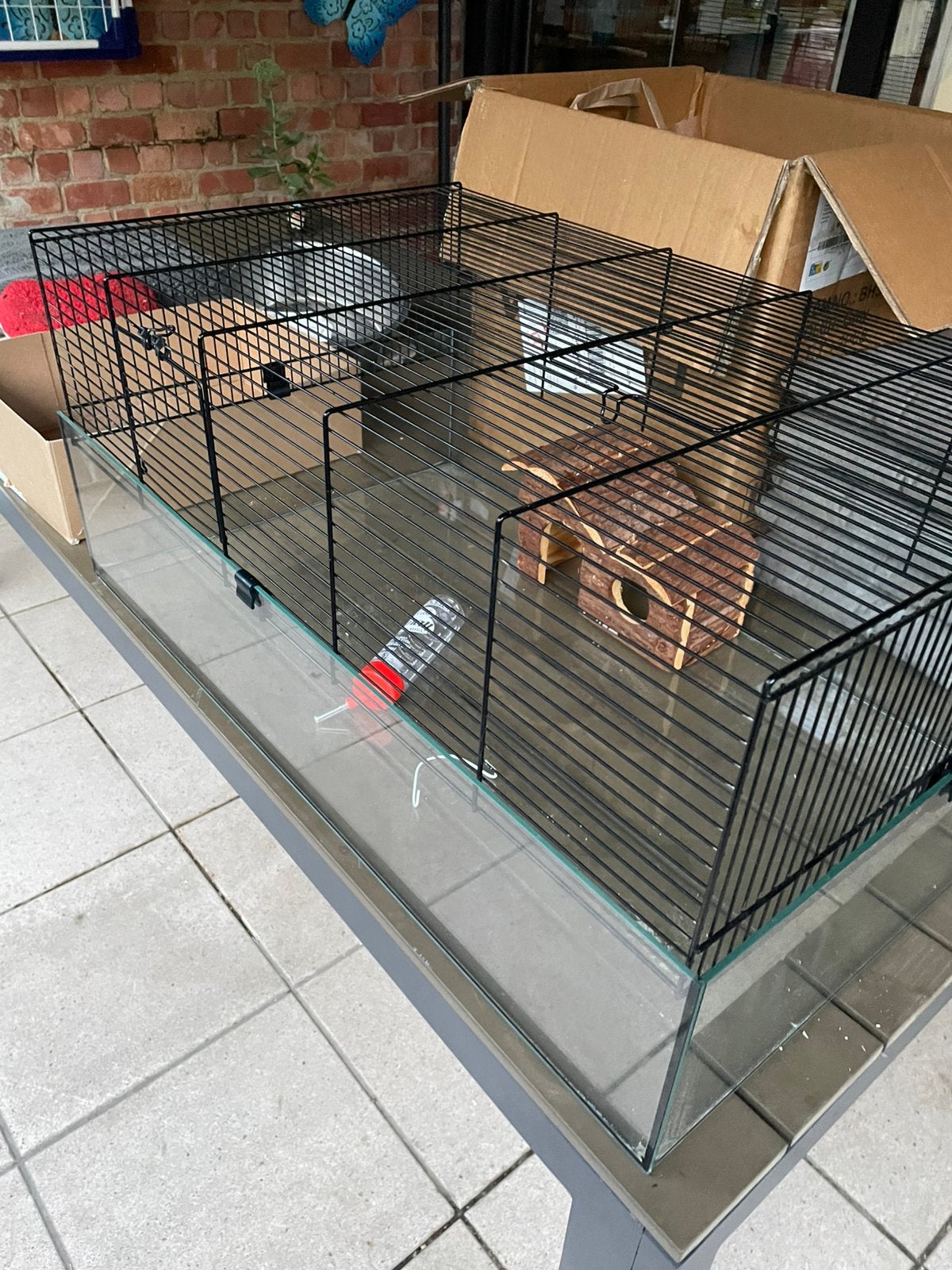 Te koop hanster of kooie voor kleine beestjes im te zetten, Ophalen, Zo goed als nieuw, Kooi, Hamster