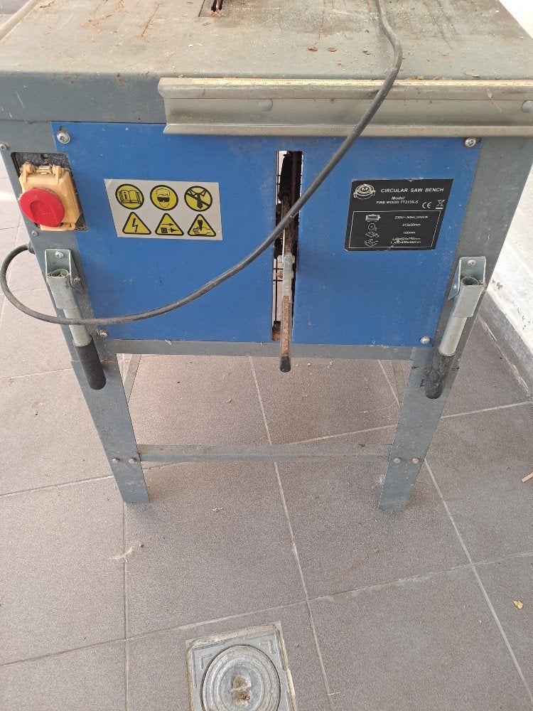 Tafelzaag Merk Tendotools, Ophalen, Gebruikt, Fire Wood, 30 tot 70 mm