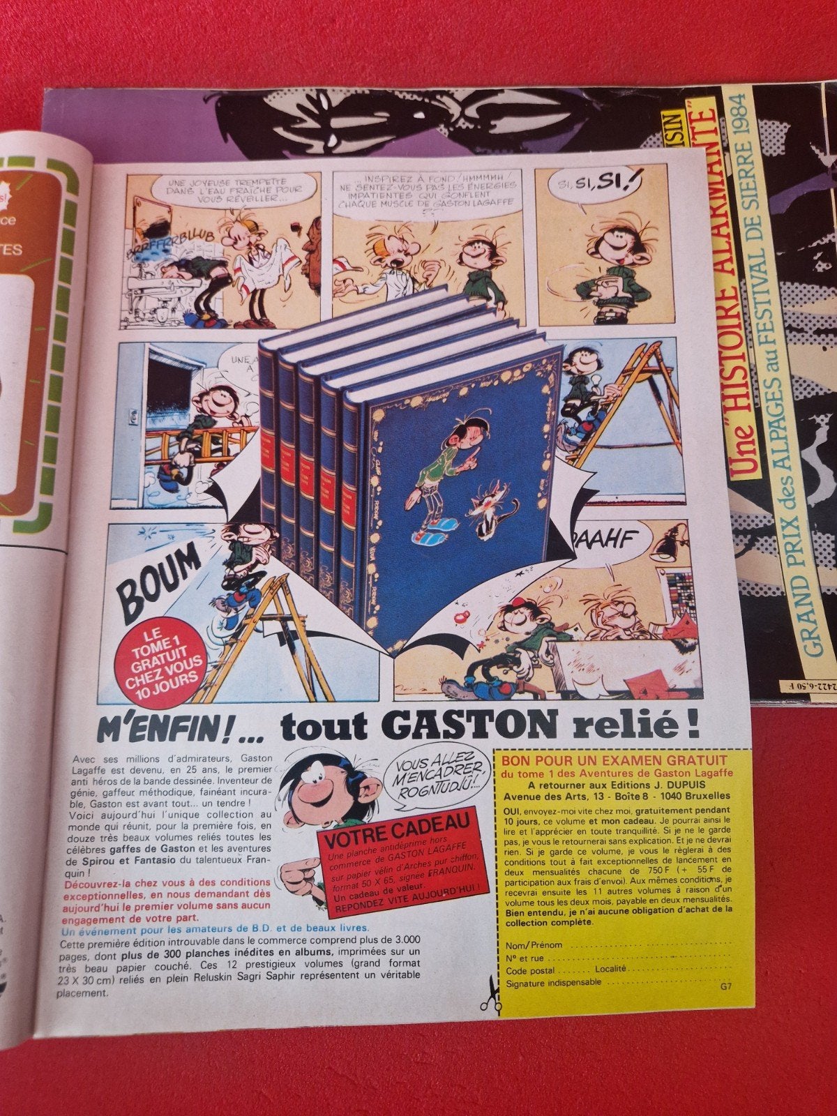 lot de 13 magazines, le journal de spirou, 1984, Enlèvement ou Envoi