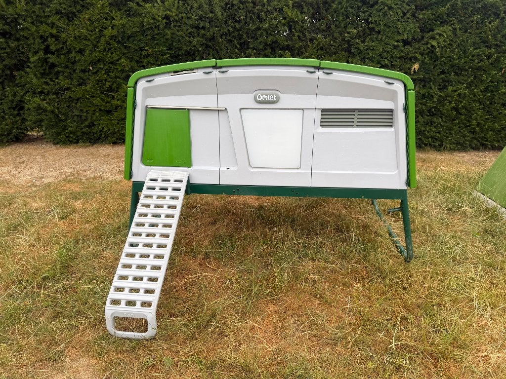 Omlet eglu pro + enclos 3m et bâche, Ophalen, Gebruikt, Kippenhok of Kippenren