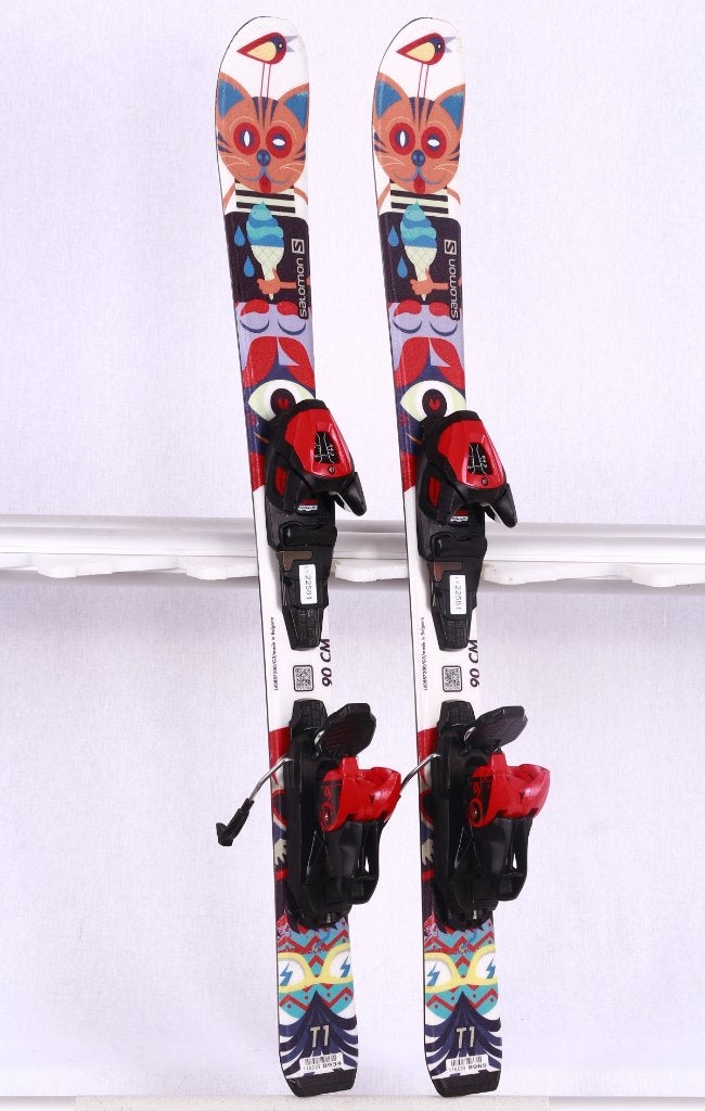 Skis pour enfants 70 ; 80 ; 90 cm SALOMON T1, Grip Walk, Moins de 100 cm, Carving, Skis, Salomon