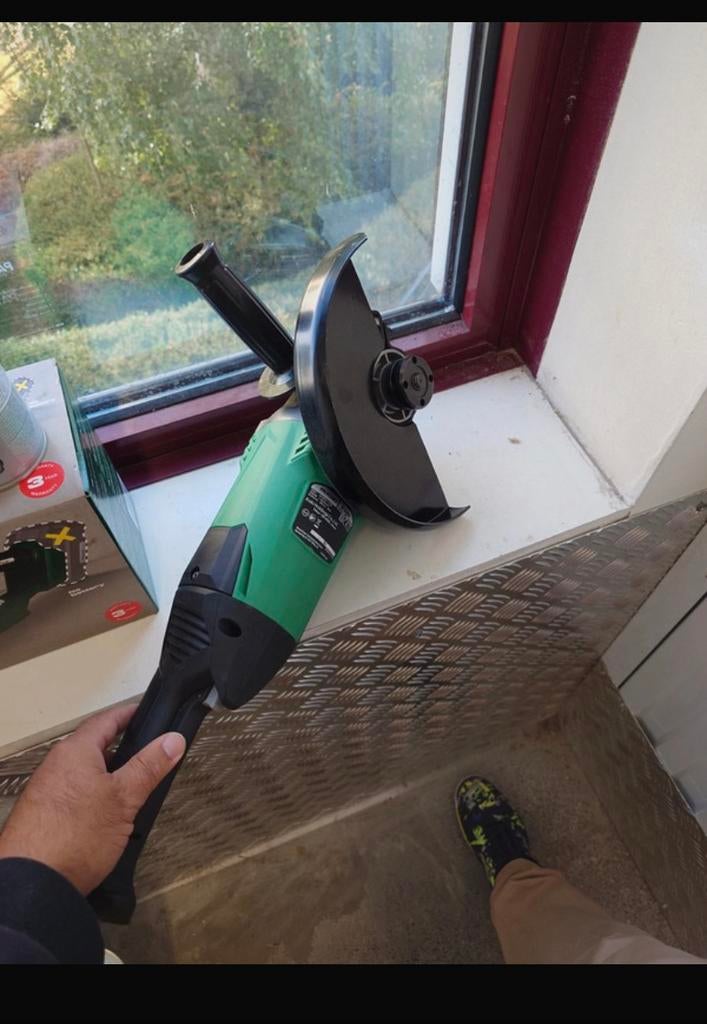 Hikoki Hitachi meuleuse d'angle 230mm, Ophalen, Zo goed als nieuw