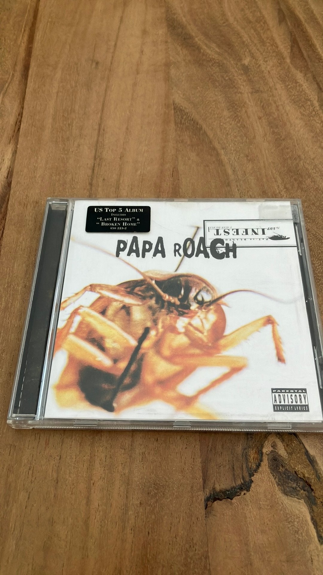 CD papa roach: infest, Ophalen of Verzenden, Zo goed als nieuw, Album