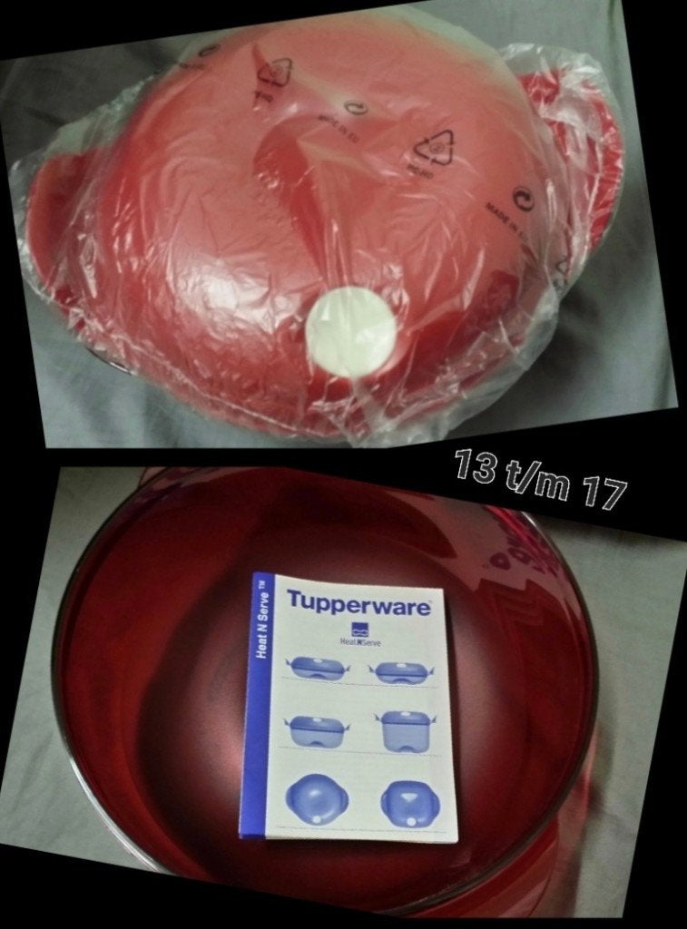 Tupperware MicroPop Magnetron 1,5L, Met handvat, Schaal, Nieuw, Ophalen of Verzenden