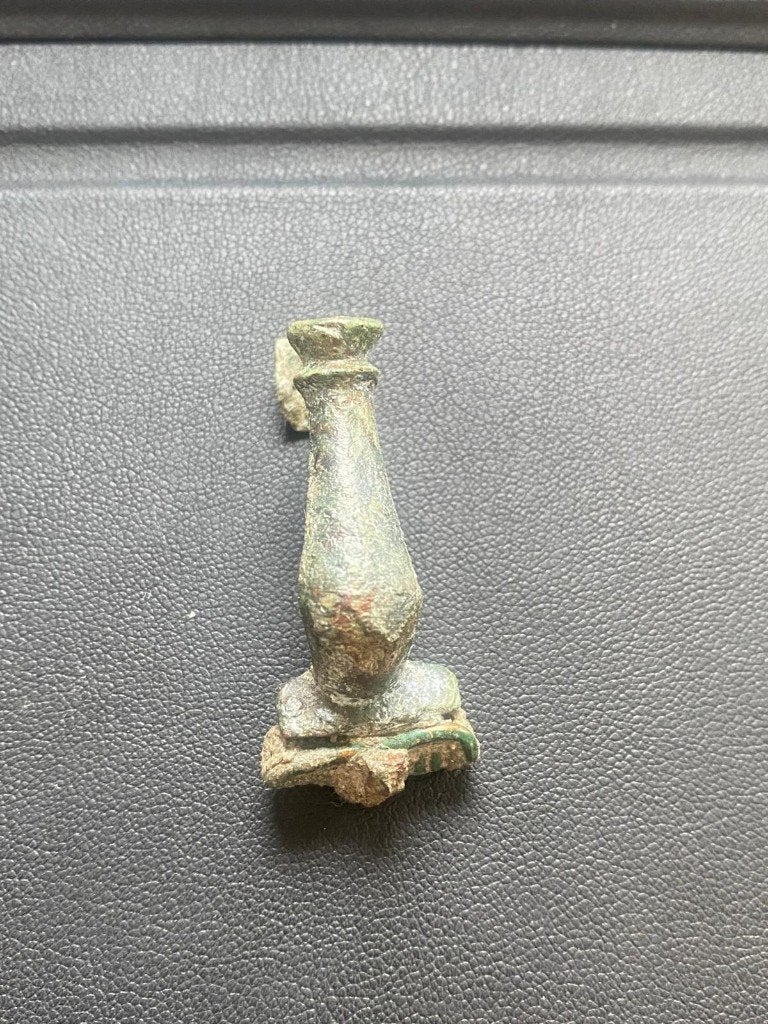 Romeinse Fibula Met Naald!, Antiek en Kunst, Verzenden, Brons