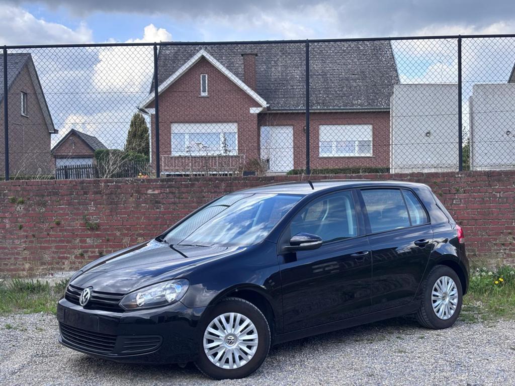 Volkswagen Golf 6 1.4i benzine 044.000km Gekeurd Vvk, Elektrische ramen, 5 deurs, Onderhoudsboekje, Stadsauto