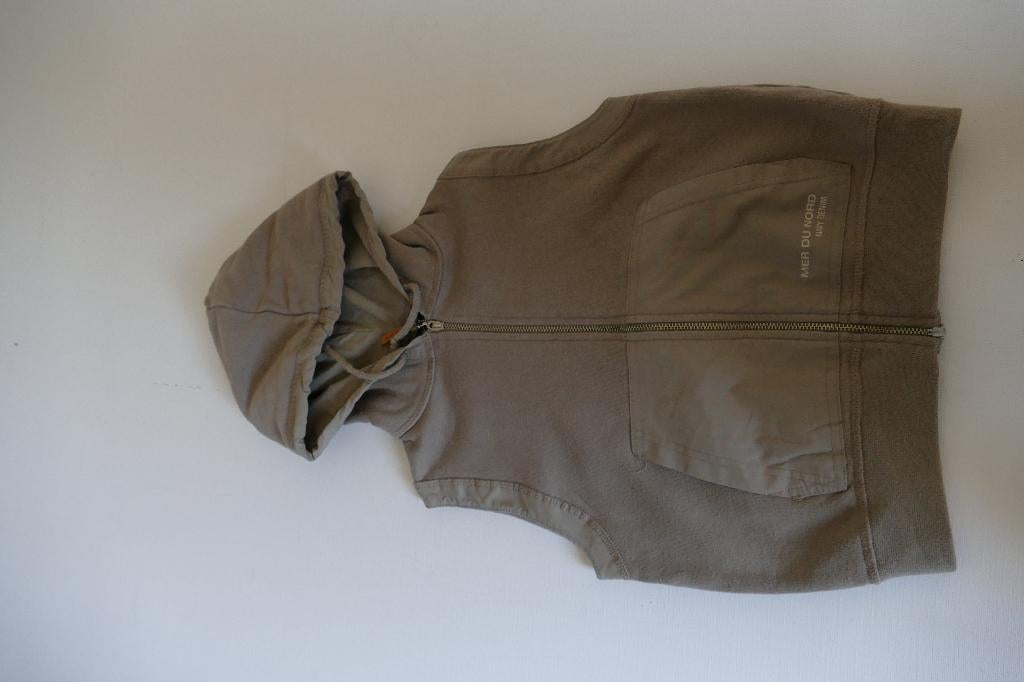 beige mouwloze gilet: 6 jaar, Trui of Vest, Mer du Nord, Ophalen of Verzenden, Zo goed als nieuw