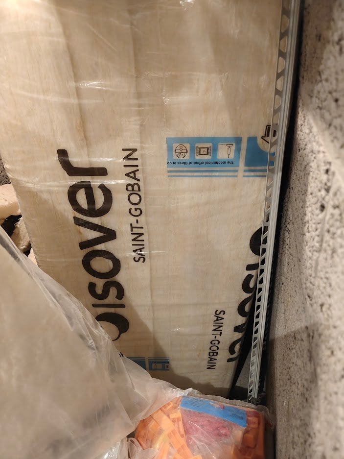 ISOVER isolatiepanelen, Doe-het-zelf en Bouw, Ophalen, 4 tot 8 cm, Nieuw, Muurisolatie