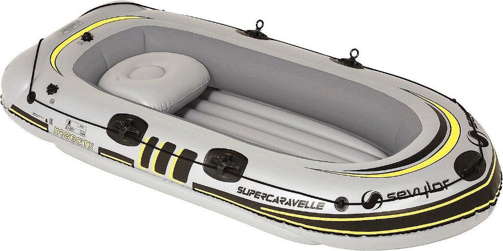Rubberboot SEVYLOR Supercaravelle XR86GTX-7   *Opblaasbaar*, Watersport en Boten, Ophalen, Nieuw, Peddels, PVC