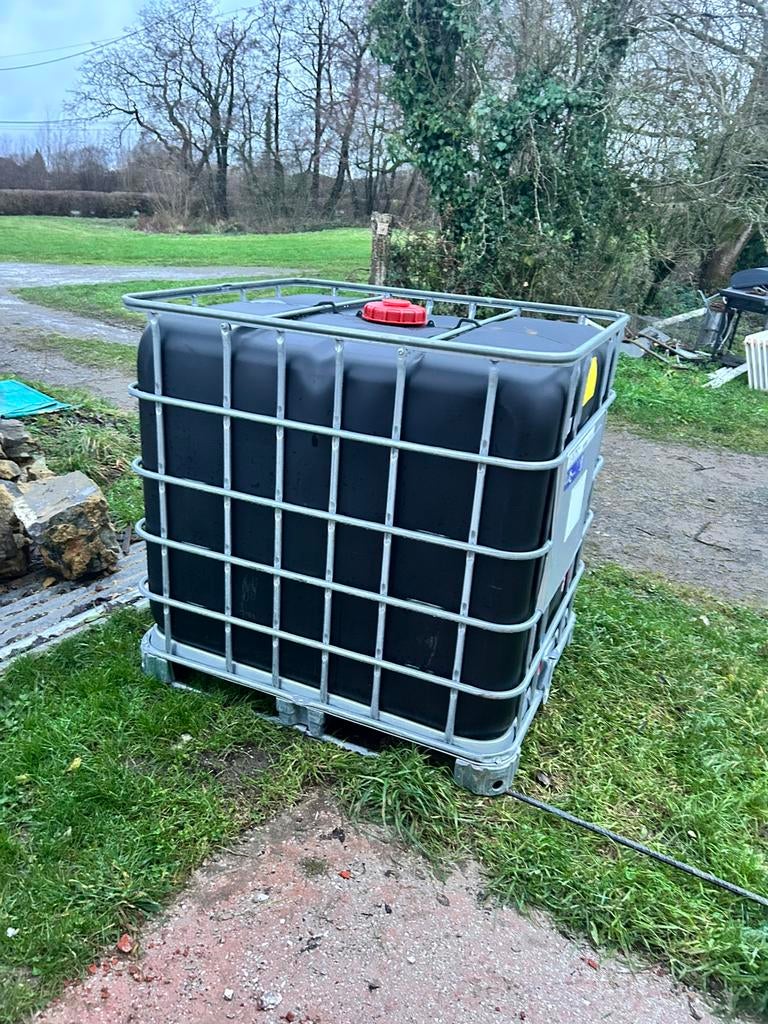 Vends cuve 1000l, Jardin & Terrasse, Barils de pluie, Enlèvement, Comme neuf