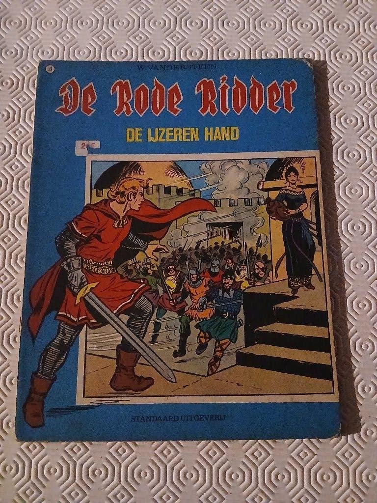 De Rode Ridder ongekleurde reeks  1ste drukken (1973/1979), Ophalen of Verzenden, Gelezen, Willy vandersteen