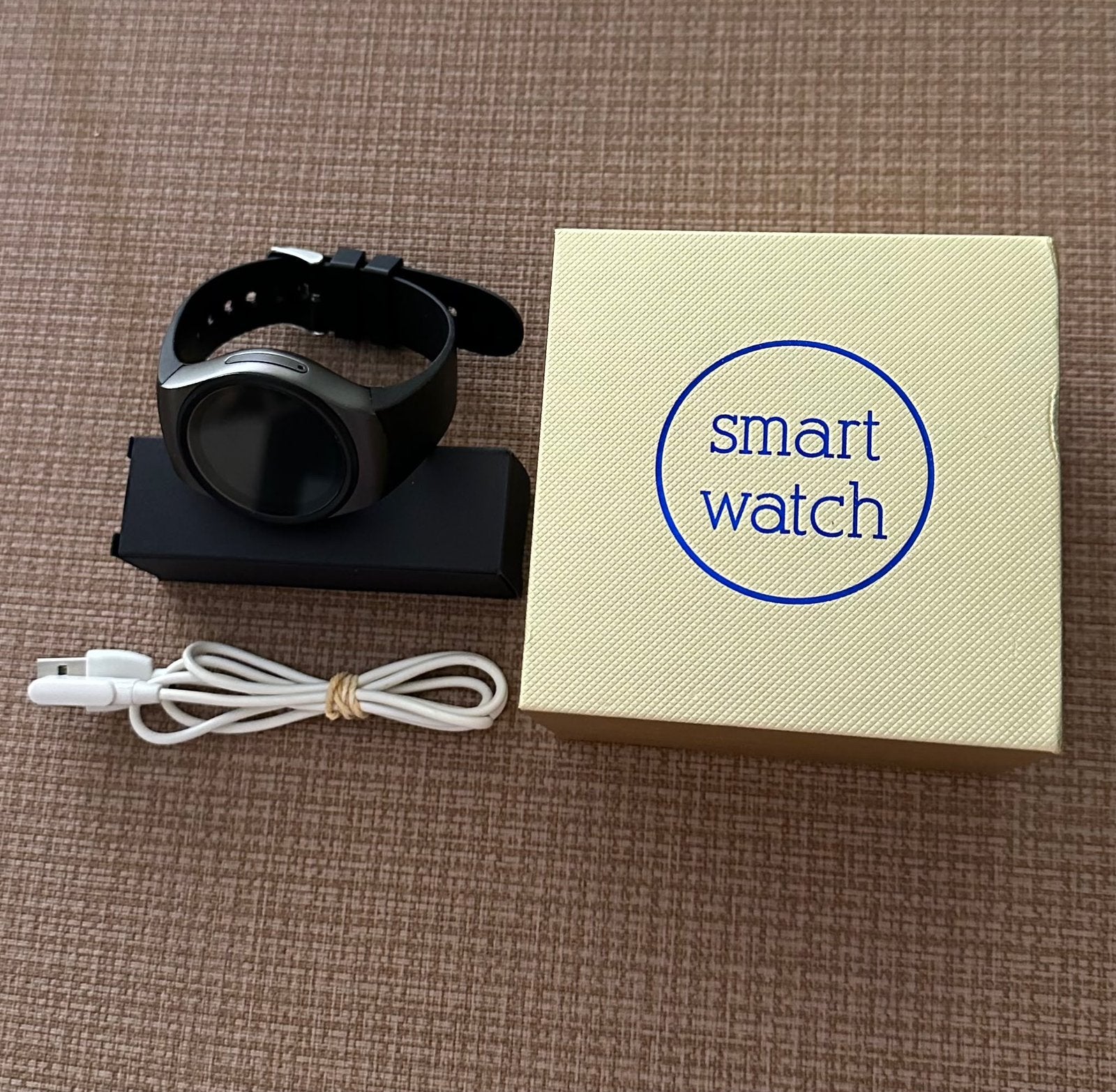 smartwatch en telefoon, Handtassen en Accessoires, Ophalen, Zo goed als nieuw, Polshorloge