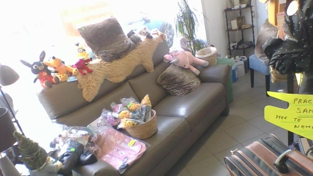 lederen zetel, Huis en Inrichting, Ophalen