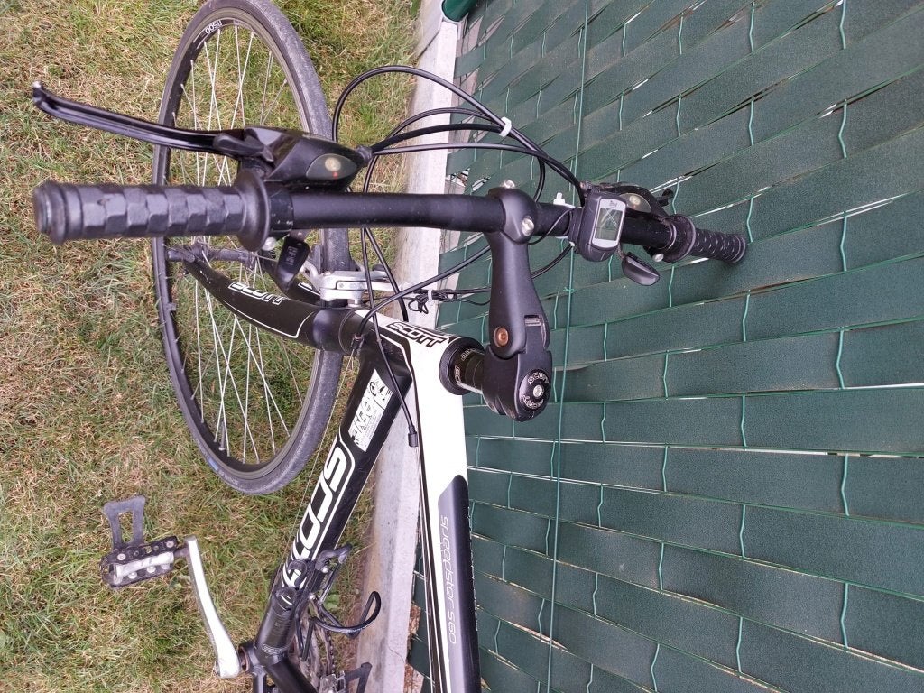 Scott koersfiets, Fietsen en Brommers, Ophalen, Aluminium, Velgrem