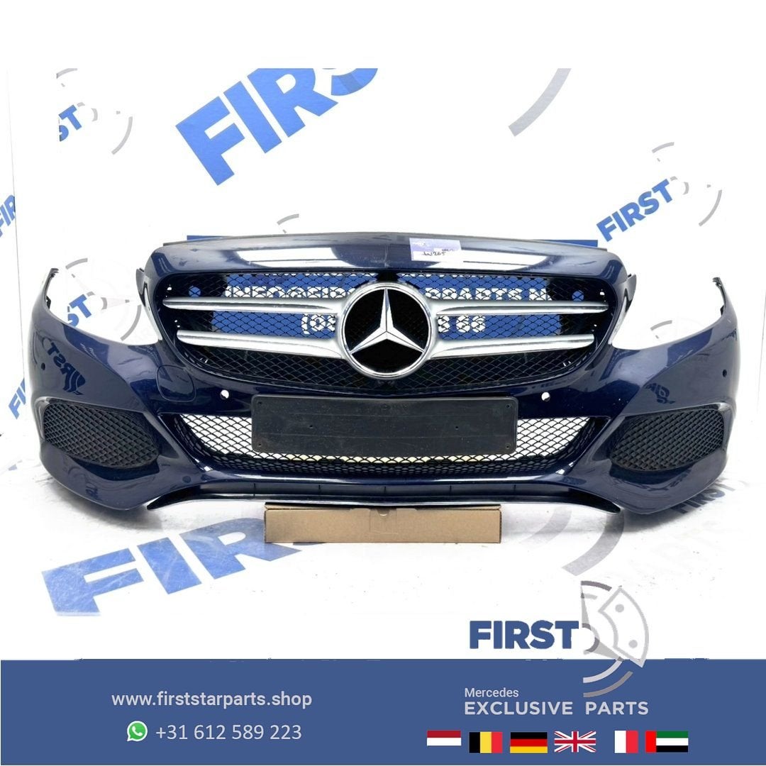 BUMPER W205 S205 C205 A205 COMPLEET VOORBUMPER + GRIL Merced, Utilisé, -, Avant, -