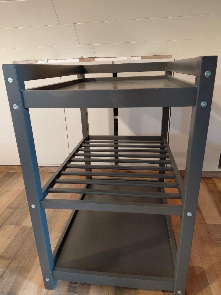 verzorgingstafel, Kinderen en Baby's, Kinderkamer | Commodes en Kasten, Gebruikt, Commode, Minder dan 90 cm, Minder dan 75 cm