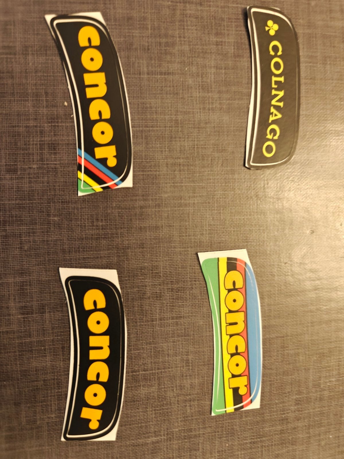 autocollant de selle Concor/Colnago, Sports & Fitness, Enlèvement ou Envoi