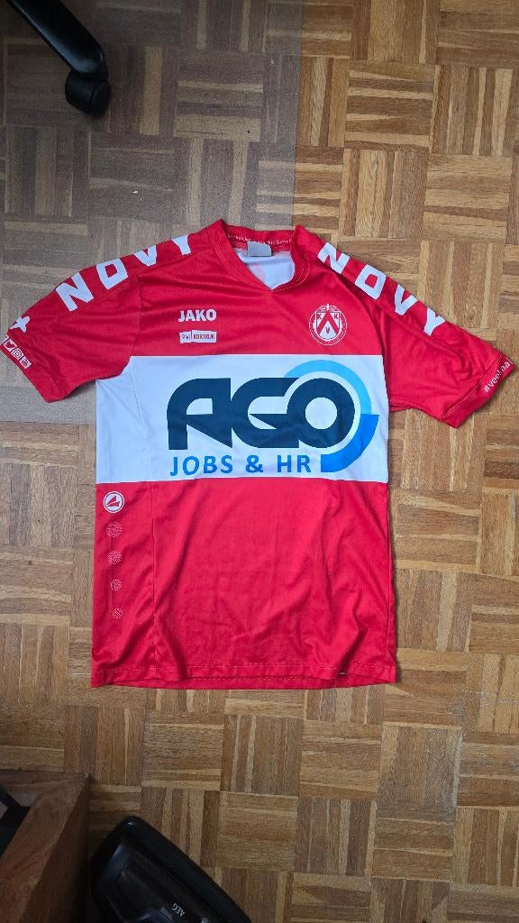 Maillot de football kvk kotrijk courtrai 2016 vintage rouge, Enlèvement ou Envoi, Comme neuf, Maillot