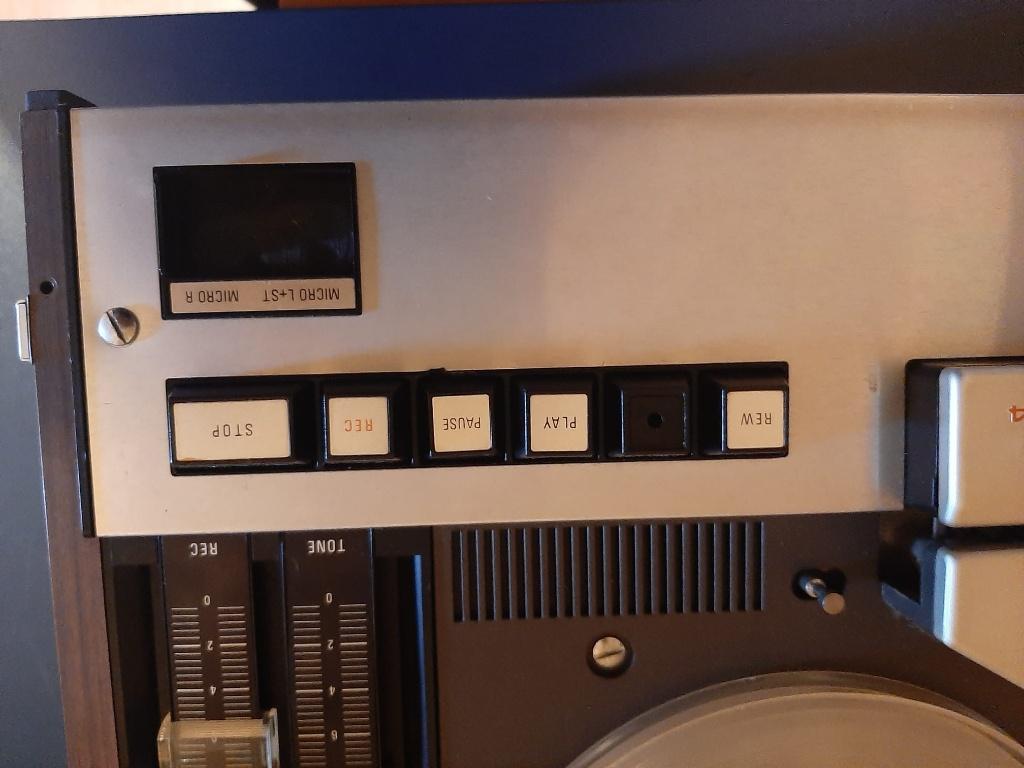 Bandrecorder, Audio, Tv en Foto, Bandrecorder, Ophalen, Bandrecorder, Met stofkap