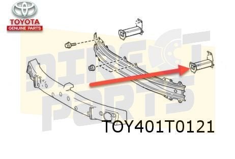 Toyota Yaris Cross (8/21-) (MXP) steun voorbumperversterking, Autos : Pièces & Accessoires, Neuf, -, Toyota, -