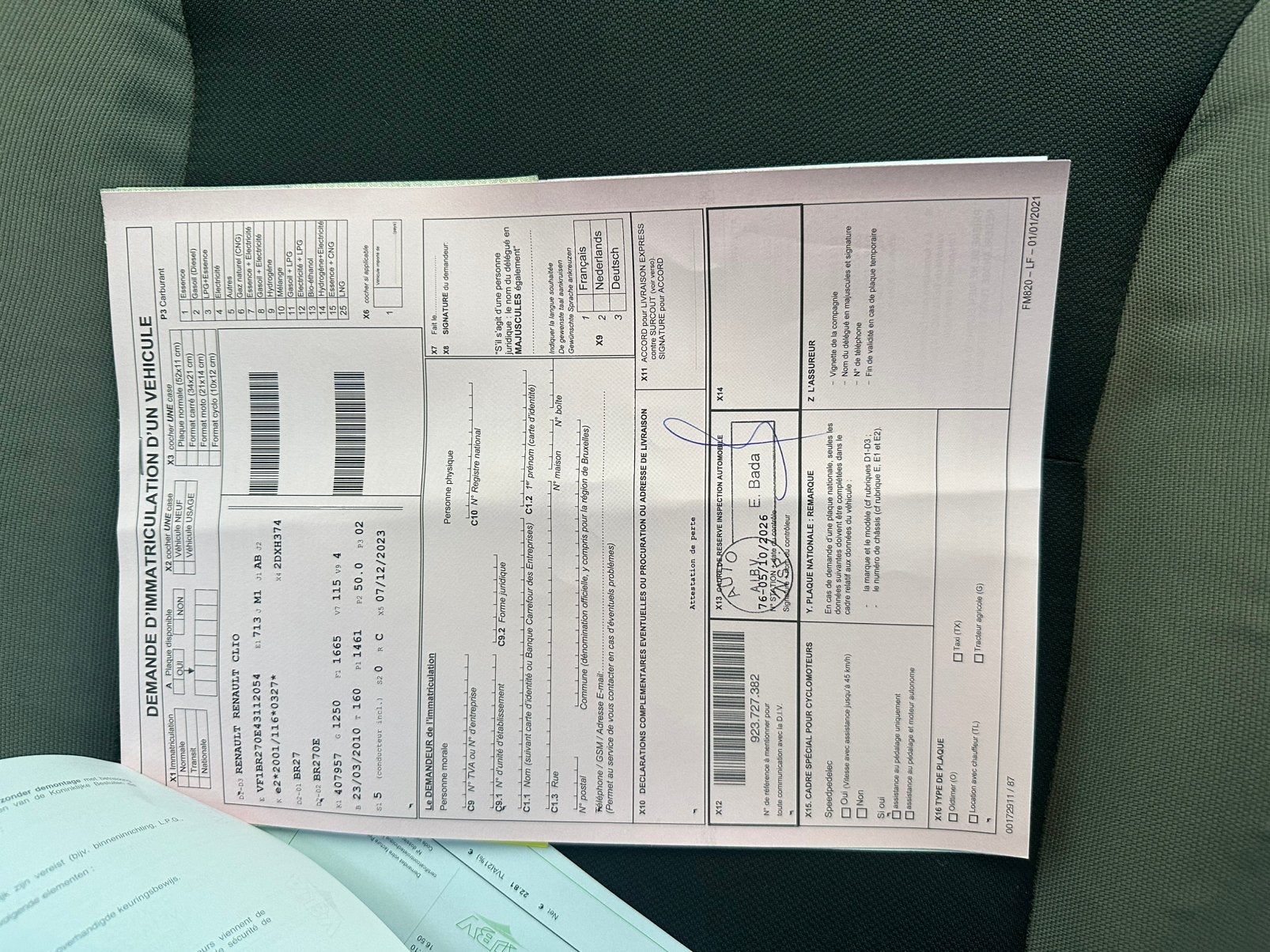 prête à immatriculer Clio 150mkm bon état général CarPlay, Autos, Achat, Android Auto, Particulier